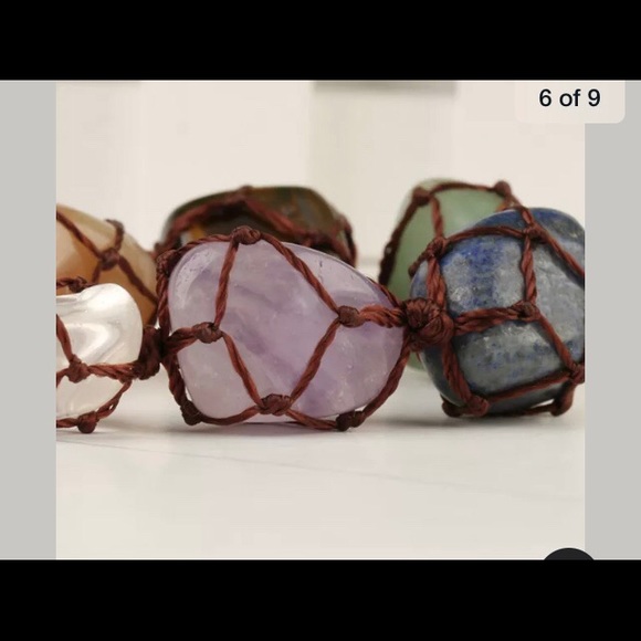 Healing Chakra Energy Spiritual Stone Car Ornament - Picture 11 of 13